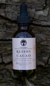 Life Itself Wild Reishi & Cacao Tincture - Foraged in Vermont - Heart & Spirit Support - 2oz