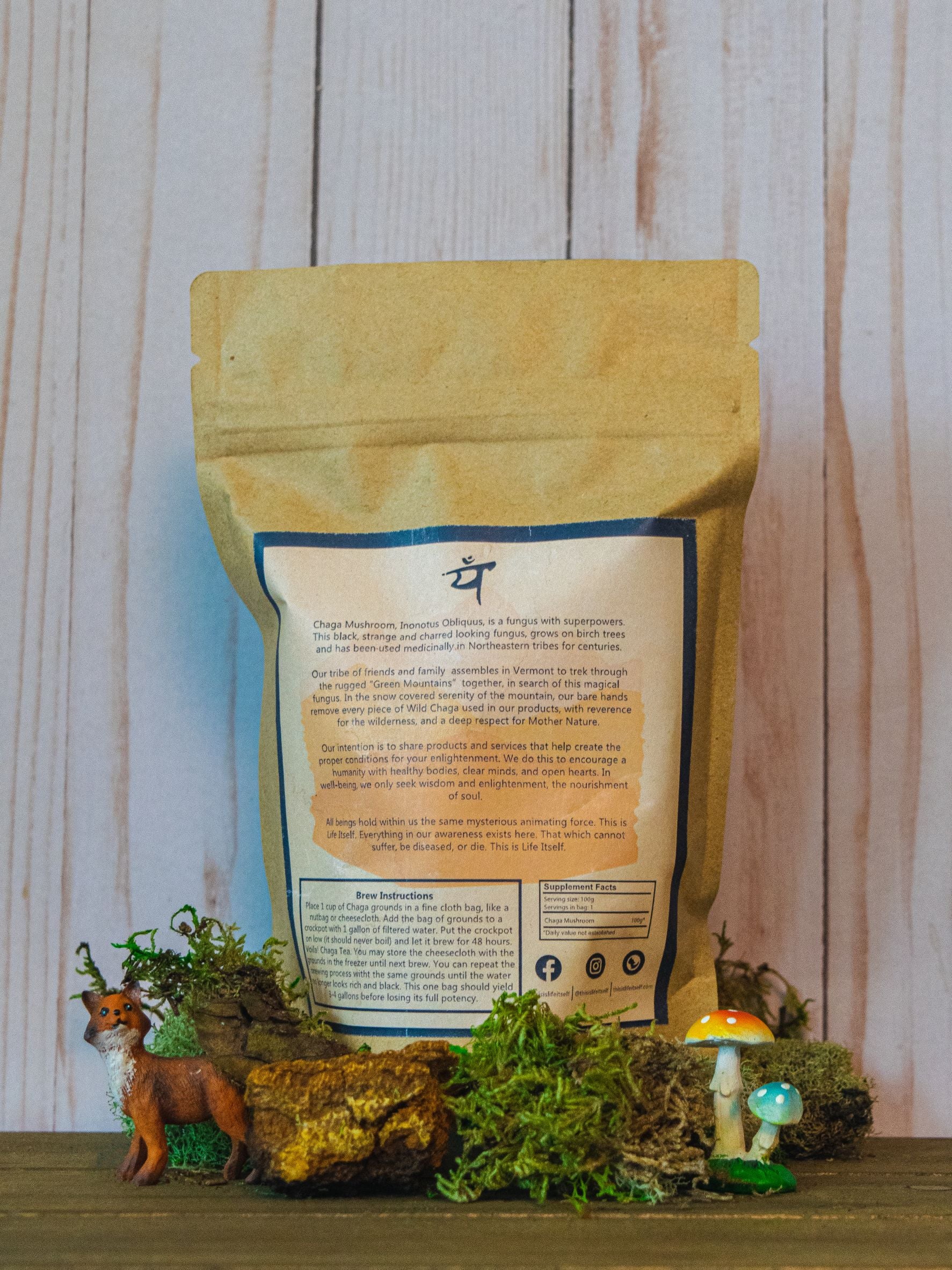 BIY Brew-It-Yourself Chaga Grounds