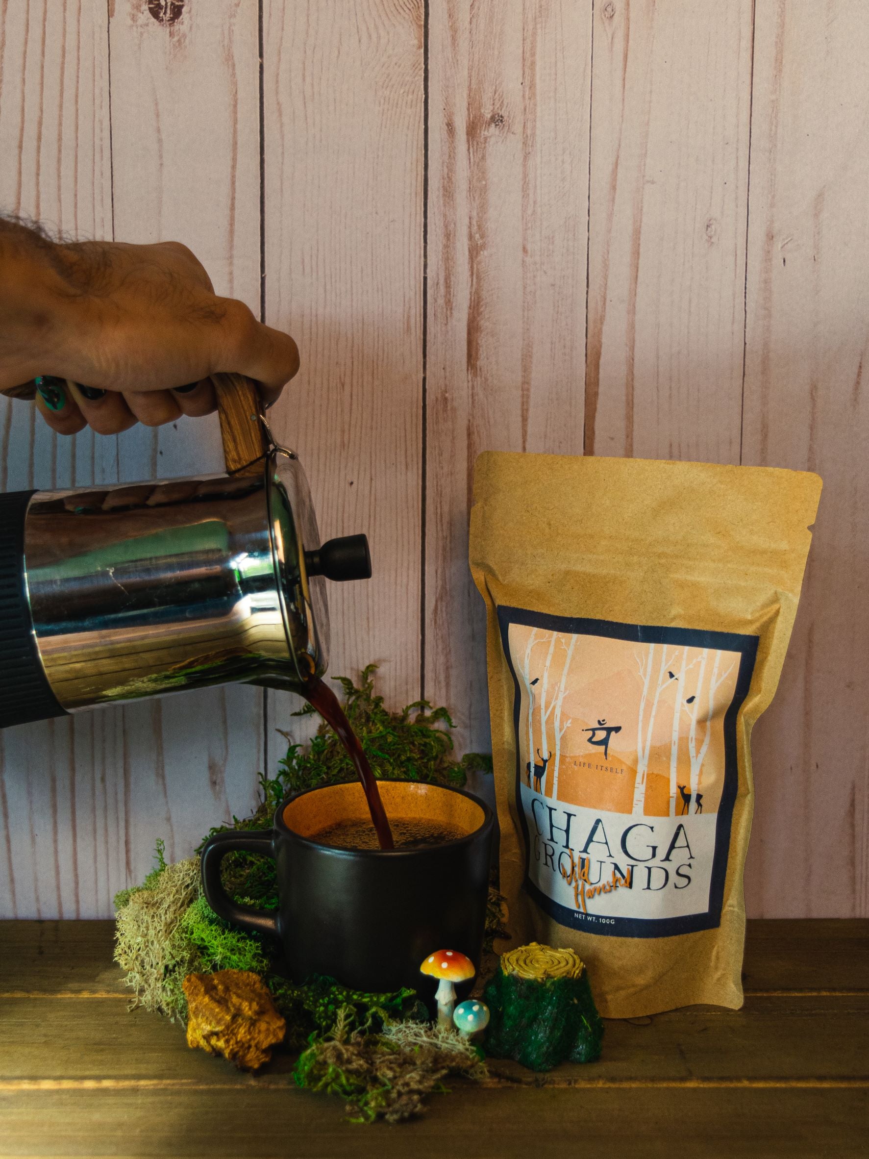 BIY Brew-It-Yourself Chaga Grounds