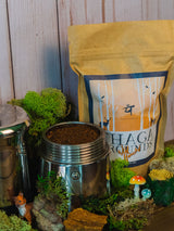 Raw Wild Chaga Powder / Chunks (Brew-It-Yourself)